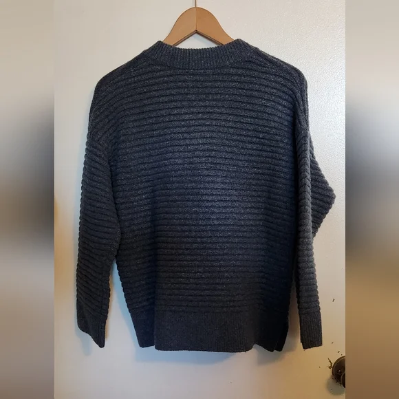 Madewell Blue Knit Sweater - Picture 4 of 5